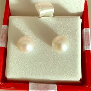 Genuine Pearl Earrings